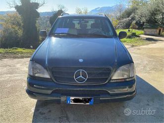 mercedes ml 230, gpl, gancio traino,ridotte.