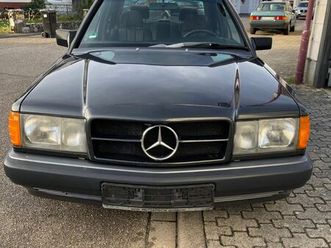 mercedes w201 190e 5 gang 1.8l euro 2 scheckheft historie 2.hand