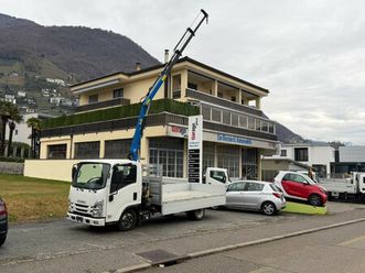 nlr 87 m21 con gru dn-levat 3.0 s3 - ponte fisso in alluminio + gancio traino kg. 3500