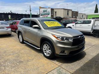 2016 toyota kluger wagon gx gsu50r