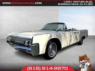 1963 lincoln continental