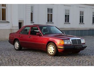 mercedes-benz 400e w124 *almandinrot*stoff karo*klima*