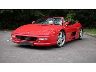 1999 ferrari f355 rouge manuel, 6 vitesses conduite à dro...