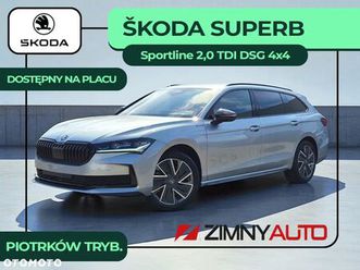 skoda superb 2.0 tdi scr 4x4 sportline dsg