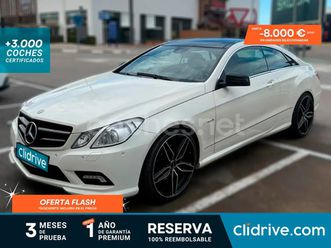 mercedes-benz clase e coupe e 350 cdi blue efficiency avantg.