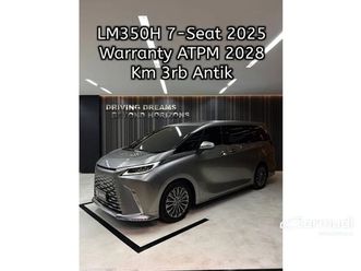 2024 lexus lm 350h 2.5 7 seater mpv