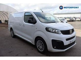 2023 fiat scudo 1.5 bluehdi 100 primo van panel van diesel manual