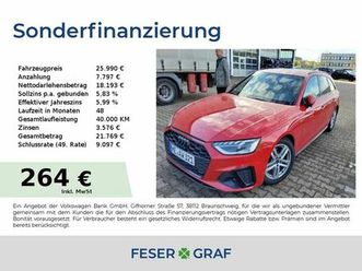 audi a4 avant 35 tdi s line stronic ahk / rückfahrkam