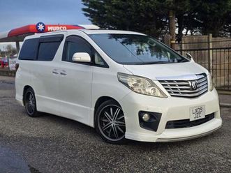 2009 toyota alphard 350s c package v6 petrol automatic, 7 seaters mpv petrol automatic