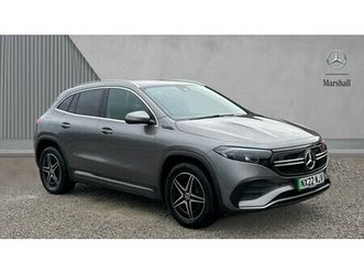 mercedes-benz eqa eqa 350 4matic 215kw amg line 66.5kwh 5dr auto