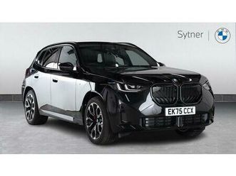 bmw x3 30e xdrive m sport 2.0 5dr