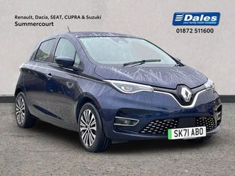 2021 (21) - zoe 100kw riviera limited edn r135 50kwh rc 5dr auto hatchback
