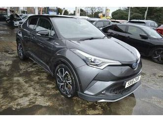2018 toyota c-hr 1.8 hybrid dynamic 5dr cvt 2018 sat nav one owner leather hatchback petrol/elect...