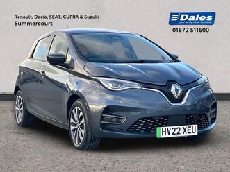 2022 (22) - zoe 100kw gt line + r135 50kwh rapid charge 5dr auto hatchback