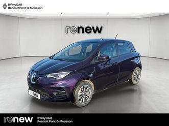 renault zoe e-tech electrique r110 achat intégral - 21c intens