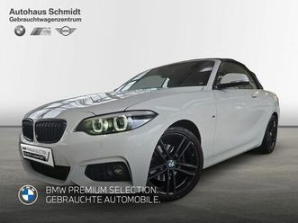bmw 220i cabrio *m sportpaket*navi prof.*h/k*dab*rfk