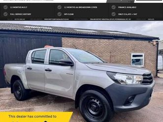 2020 toyota hilux 2.4 d-4d active pickup double cab 4dr diesel manual 4wd euro 6 (start/stop) (150 p pic...