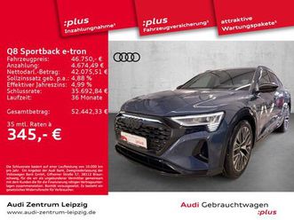 audi q8 e-tron sportback 50 adv. *matrix*air*pano*