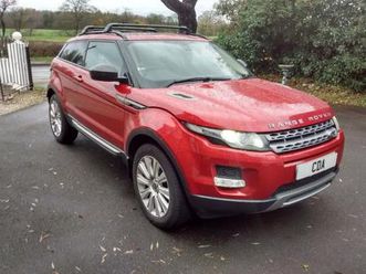 2014 land rover range rover evoque 2.2 sd4 pure 3dr [tech pack] coupe diesel automatic