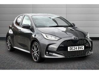 toyota yaris gr sport hatchback's 1.5 vvt-h gr sport e-cvt euro 6 (start/stop) 5dr