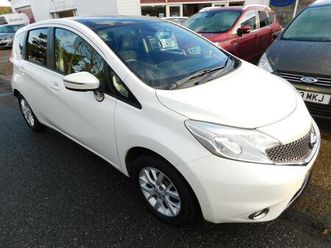 2014 nissan note acenta premium comfort mpv petrol manual