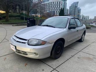 2003 chevrolet cavalier 4 cyl auto drives perfect 283,000 km only