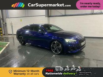 2.0 tfsi 40 black edition sportback s tronic euro 6 (start/stop) 5dr