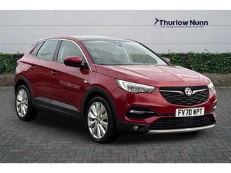 vauxhall grandland x 1.2 turbo elite nav premium suv 5dr petrol auto euro 6 (s/s) (130 ps) suv 2020, 44593 miles, £12821 - 33022137 - exchangeandmart.co.uk