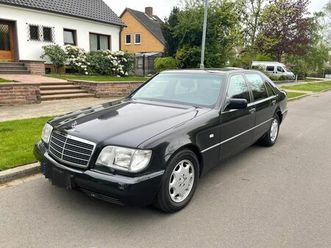 mercedes w140 s600 sel v12 408ps h-zulassung 67tkm mega-zustand