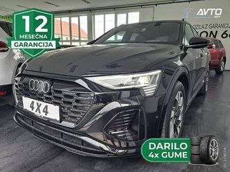 audi q8 e-tron sportback quattro-prestige s line-samo 1988 km-kot nov...