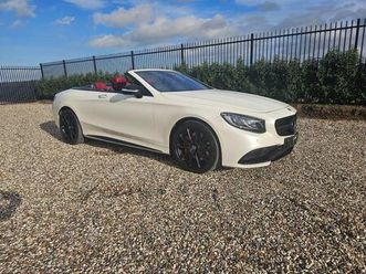 5.5 s63 v8 amg s cabriolet spds mct euro 6 (start/stop) 2dr