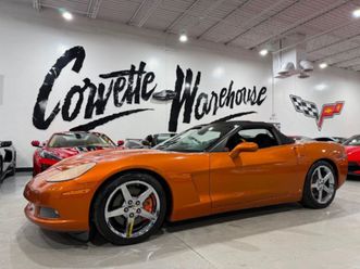 2007 chevrolet corvette conv 3lt, f55, sony, auto, chromes, only 81k!