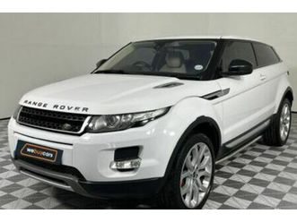 2012 land rover range rover evoque 2.0 si4 prestige coupe