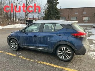 2020 nissan kicks sr w/apple carplay & android auto, heated fron