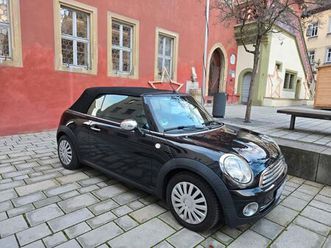mini cabrio 1.6 tüv klimatr leder eu5 sitzhzg tempom