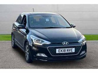 2018 hyundai i20 1.2 premium se nav 5dr hatchback petrol manual