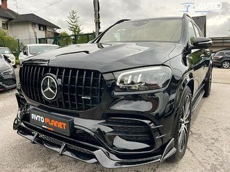 mercedes-benz gls-razred gls 400 d 4matic amg night acc led 6 sedežev pano