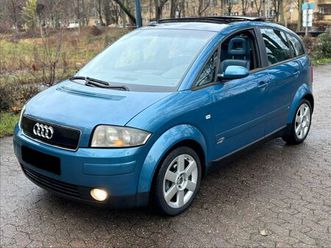 audi a2 1.6 s-line panorama/leder tausch möglich