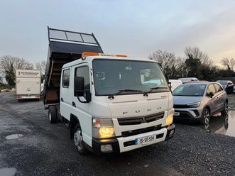 mitsubishi fuso canter crewcab tipper