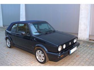 volkswagen golf 1 cabrio etienne aigner sondermodell