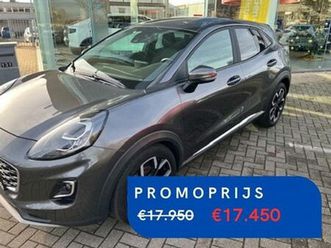 ford puma ecoboost mhev titanium design