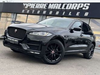 jaguar f-pace 25t awd r-sport / black pack / carplay / attelage