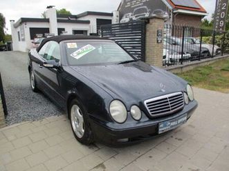 mercedes clk 200 clk cabrio 200 elegance full option facelift leder