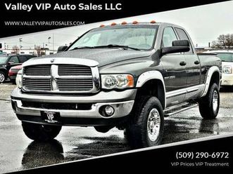--- 2005 dodge ram 3500 slt 4wd quad cab --- clean history