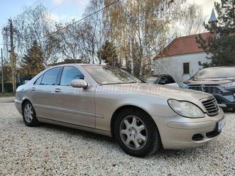 mercedes-benz s 320 cdi (automata) friss műszaki. klíma. ülésf. v.horog. radar. bőr. memória