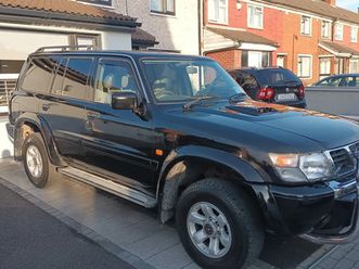 nissan patrol gr 2002 5 seat crewcab