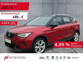 seat arona 1.0 tsi fr-line led+nav+app+dab+bt+gra+pdc