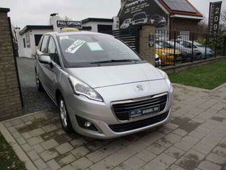 peugeot 5008 1.6 bluehdi premium 7plaatsen euro6b navi pdc alu