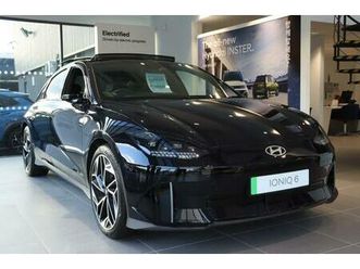 2025 hyundai ioniq 6 168kw ultimate 77kwh 4dr auto saloon electric automatic