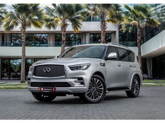 qx80 | 2,546 p.m | 0% downpayment | low km | warranty | agency history!